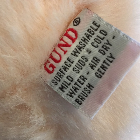Light pink Gund bear - Picture 8 of 12